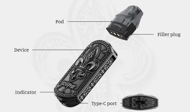 🫧小煙主機-Uwell Sculptor POD 雕塑家