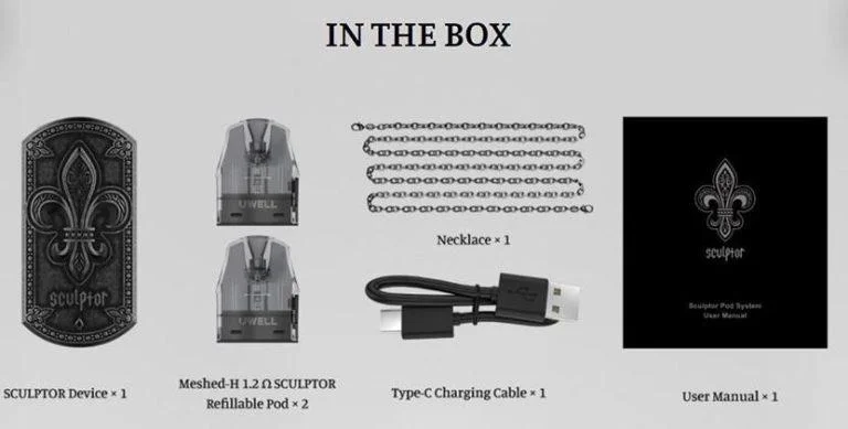 🫧小煙主機-Uwell Sculptor POD 雕塑家