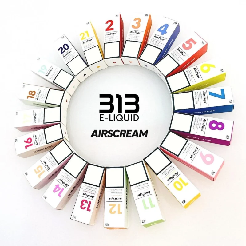 小煙油-AirsCream-313 數字