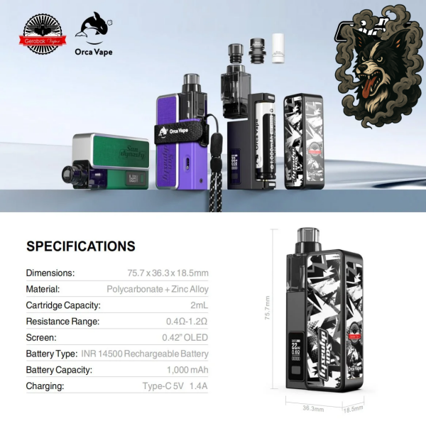 🫧小煙主機-San Dynasty 小海豚 爆發力十足