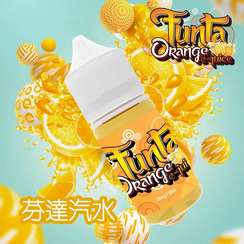 小煙油-FUNTA ORANGE-JUICE-芬達汽水